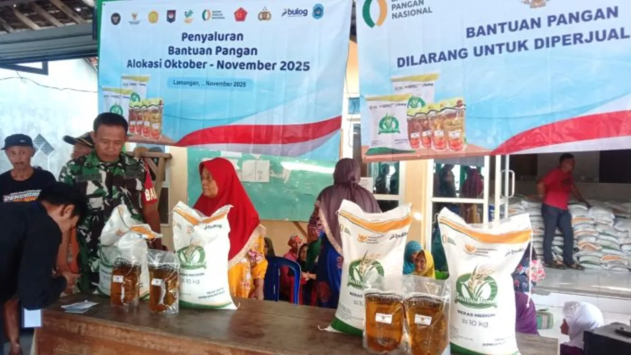 Penyaluran Bantuan Pangan Tahap Pertama 2024